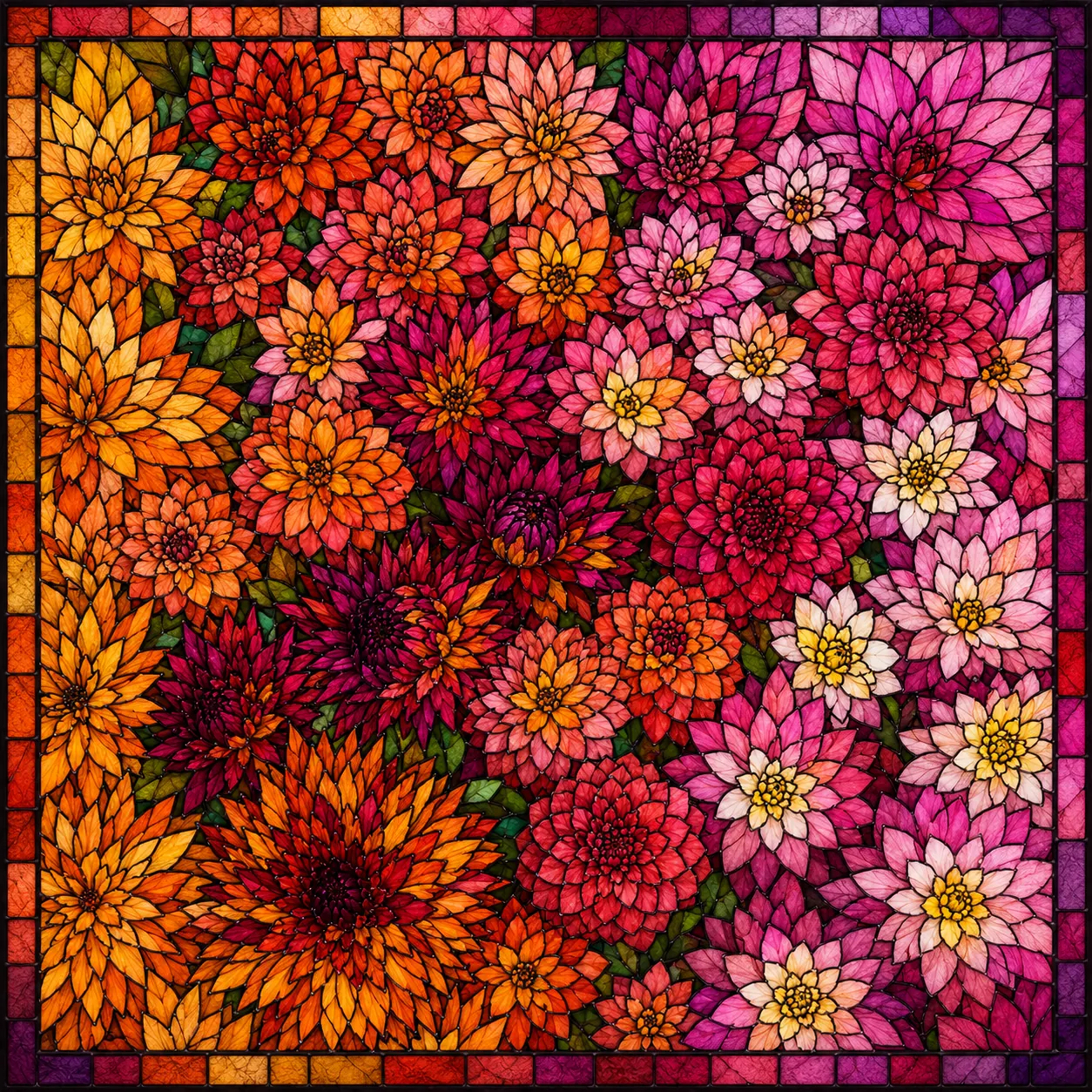 Spring, Heritage Dahlias